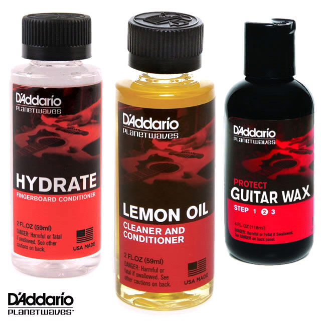 D'Addario Accessories Lemon Oil - Guitar Fretboard Oil - Guitar Accessories  - 333335584359