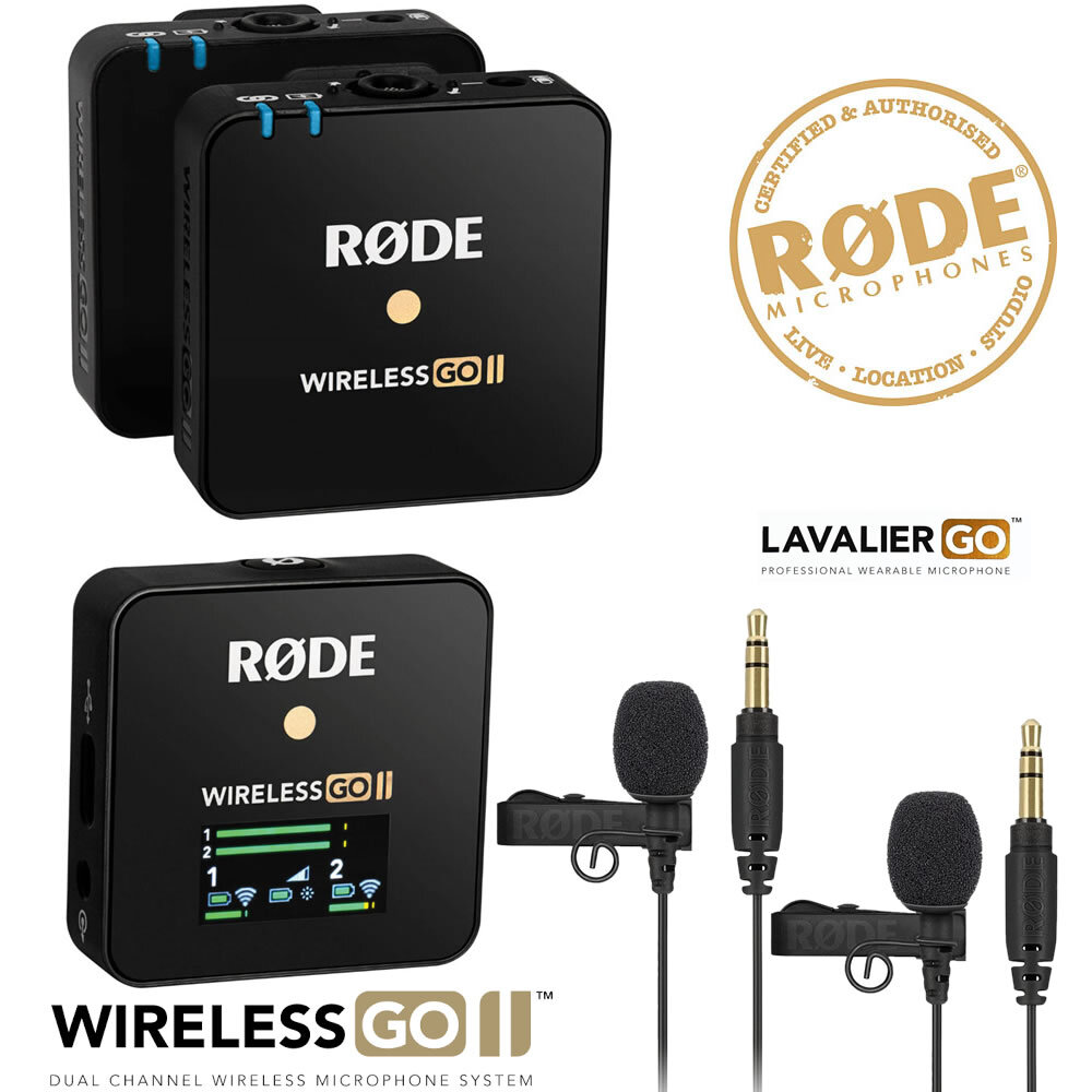 Rode Wireless GO II REVIEW: Three Features That Make This Lav Kit A  Must-Have — Allied Productions