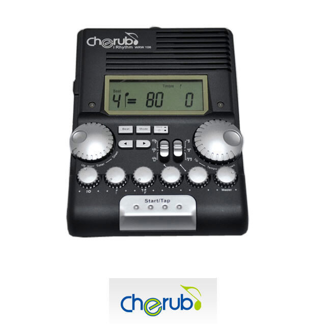 Cherub WRW106 iRhythm Programmable Metronome Digital Rhythm Trainer