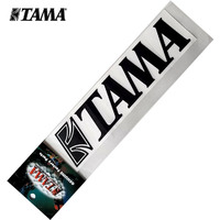 Tama TLS100 Logo Sticker Black 24cm x 6cm