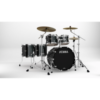 Tama Starclassic Walnut Birch 5pc Shell Kit Piano Black WBS52RZS PBK