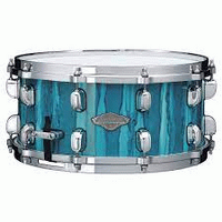 Tama 14 x 6.5 Starclassic Performer Ltd Snare Drum Sky Aurora Blue MBSS65 SKA