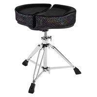 Ahead Spinal G Professional Drum Throne Stool Seat Black Sparkle BB1857