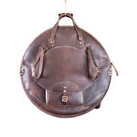 Tackle Backpack Cymbal Bag 22&quot; Brown Leather BB5022
