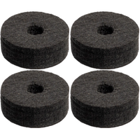 4 x DP Drums Cymbal Felts 35mm CF-01 (4 Pieces)