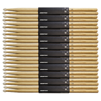 12 x DP Drums 5B Nylon Tip Oak Drum Sticks DS5BN (12 Pairs)