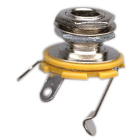 Guitar Jack Socket Chrome Replacement GPK823