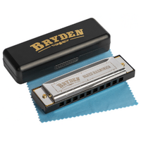 Bryden Diatonic Blues 10 hole Harmonica Key Of C M70C