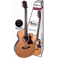 Monterey Acoustic/Electric Guitar Natural Top MEA-17N