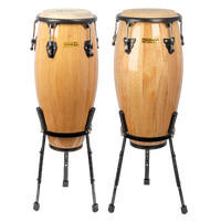 Mano Percussion Conga Set 10&quot;&quot; &amp; 11&quot; with Stands MP1601NA