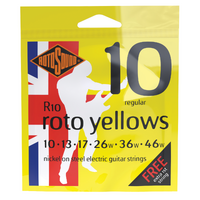 Rotosound R10 Roto Yellows Electric Guitar String Set