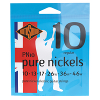 Rotosound PN10 Pure Nickels Electric Guitar String Set 10 - 46 RPN10