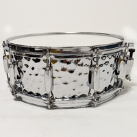 DP Drums 14&quot; x 5.5&quot; Hand Hammered Steel Shell Snare Drum SD1455HM