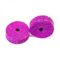 Tuner Fish Drum Kit Cymbal Felts 10 pack Purple