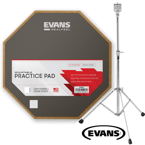 Evans Real Feel Practice Drum Pad 7